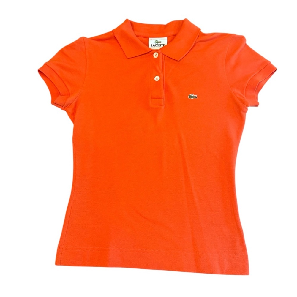 Lacoste Vibrant Orange Polo Shirt